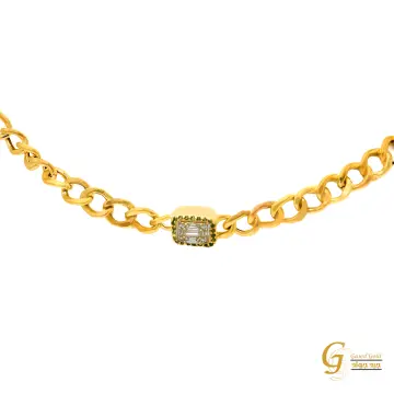 كوليه ذهب عيار 18 من جيد جولد Gaied Gold