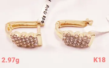 حلق ذهب عيار 18 من رويال Royal