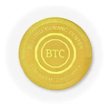 سبيكة ذهب عيار 24 من بي تي سي BTC
