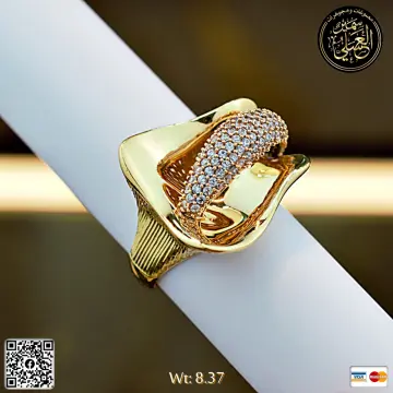 خاتم ذهب عيار 18 من DJM
