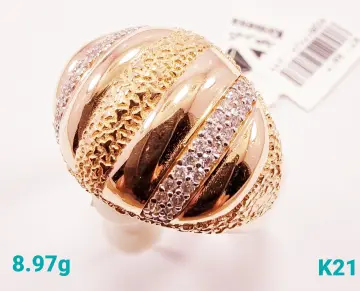 خاتم ذهب عيار 21 من كيرمينا Kirmena