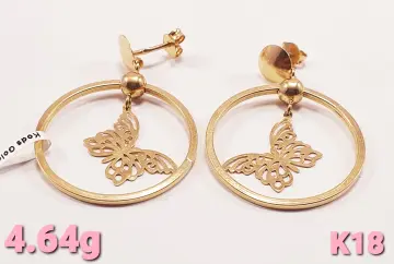 حلق ذهب عيار 18