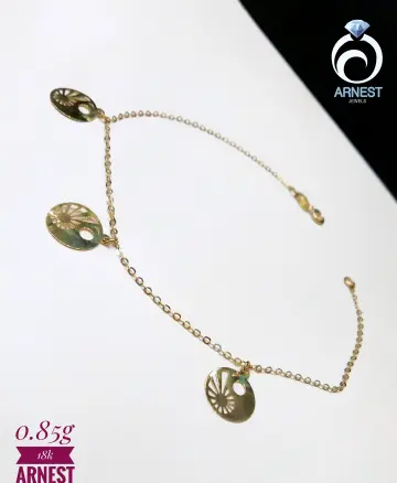 انسيال ذهب عيار 18 من كينج جولد King gold