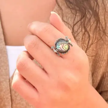 خاتم حريمى فضة عيار 925
