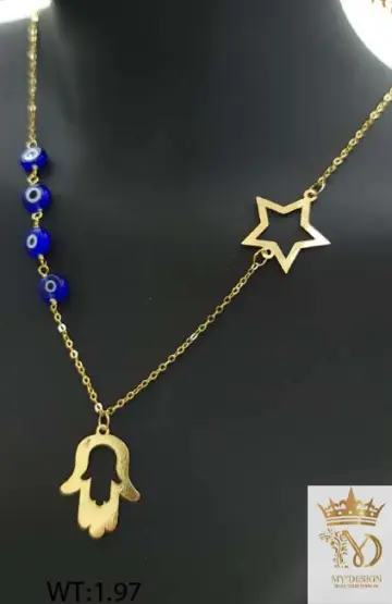 كوليه ذهب عيار 18 من My design