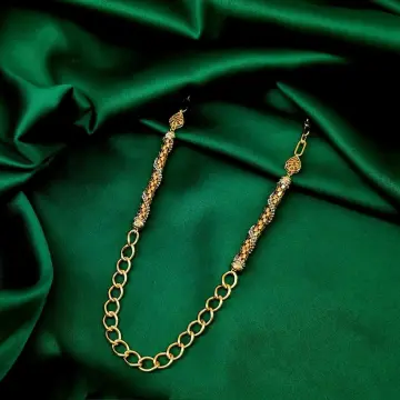 كوليه ذهب عيار 18 من سليمة جولد Selema gold