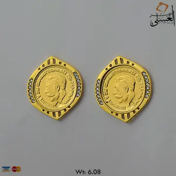 حلق ذهب عيار 18 من fayroz