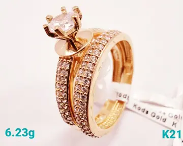محبس ذهب عيار 21 من كيرمينا Kirmena