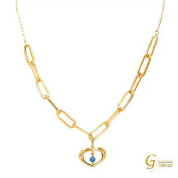 كوليه ذهب عيار 18 من جيد جولد Gaied Gold