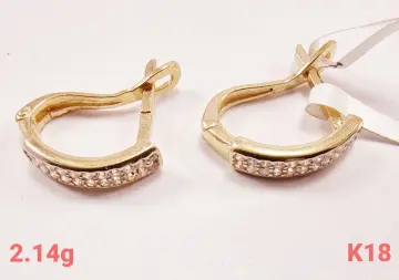 حلق ذهب عيار 18 من رويال Royal